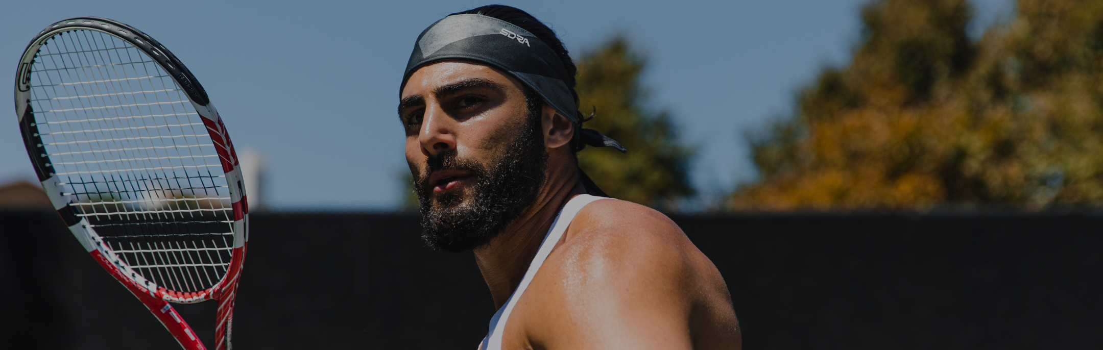 Tie Headbands Men and Women Tie Back Headbands SDRA