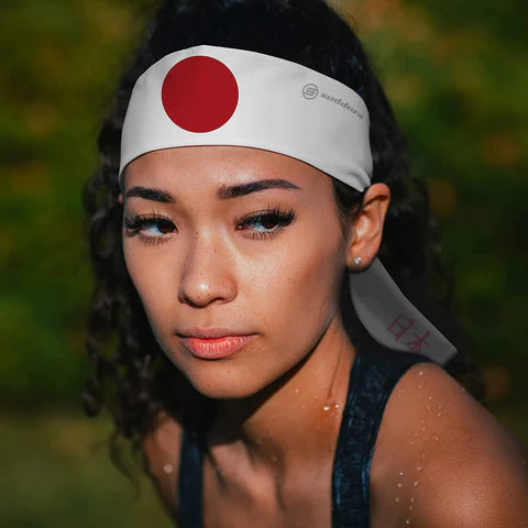 Japan Flag Headband