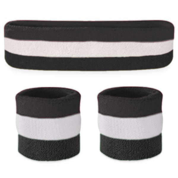 Striped Sweatbands Sets