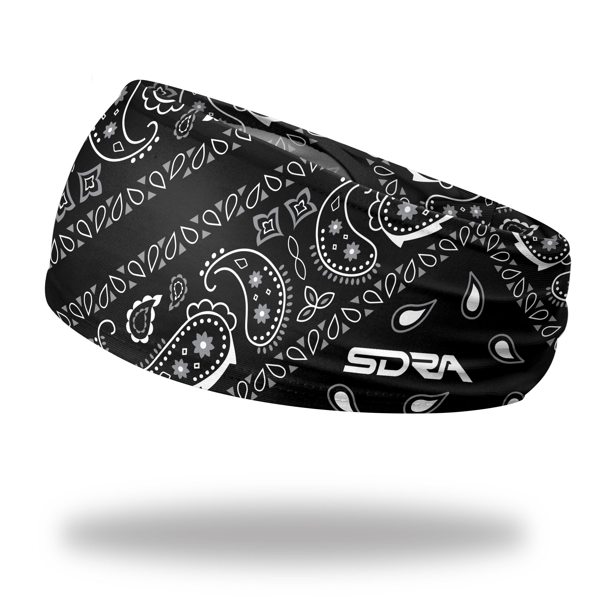 Paisley Bandana Headbands Tapered & Tie Back Bandana