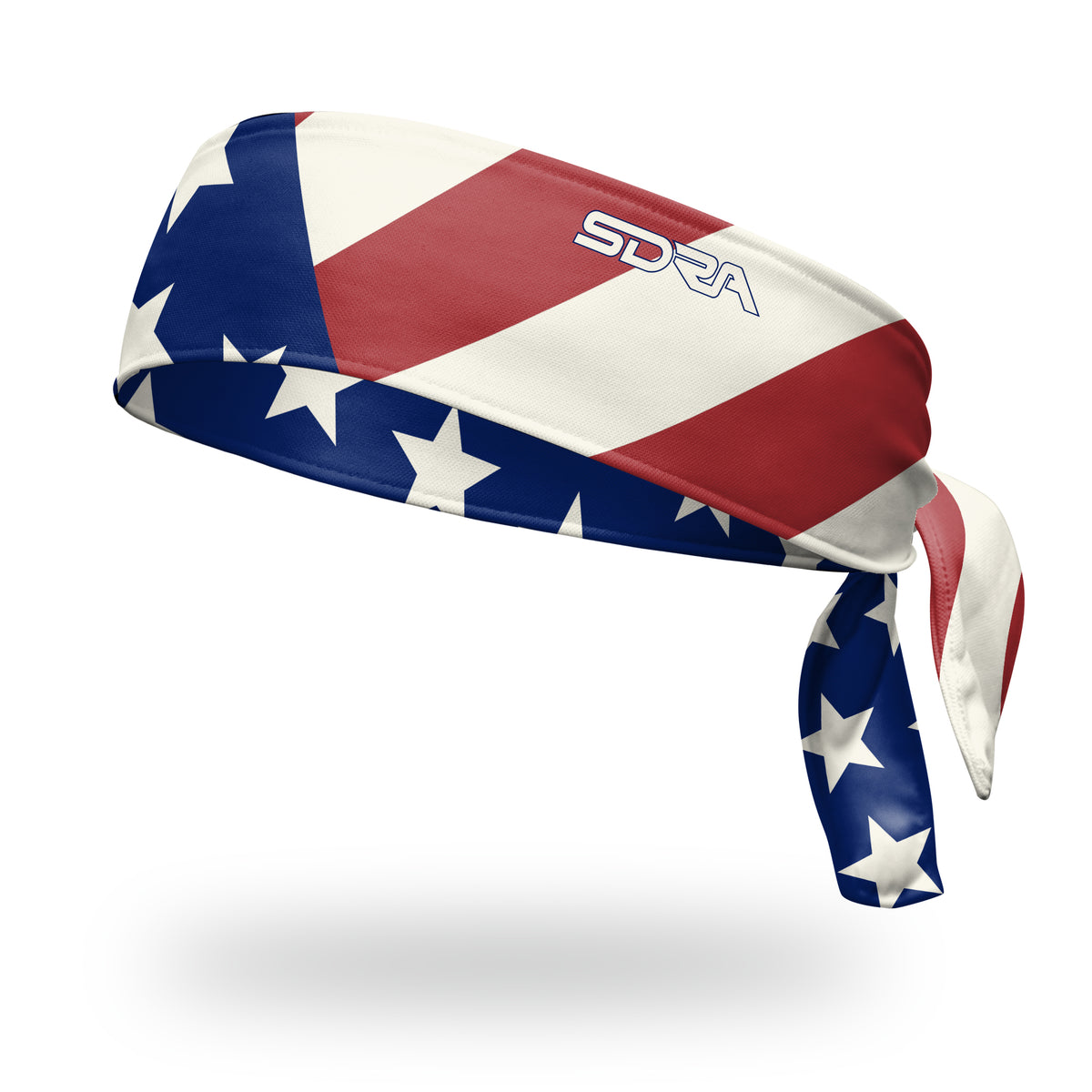 Country Flag Tie Headbands | Country Tie Back Headbands