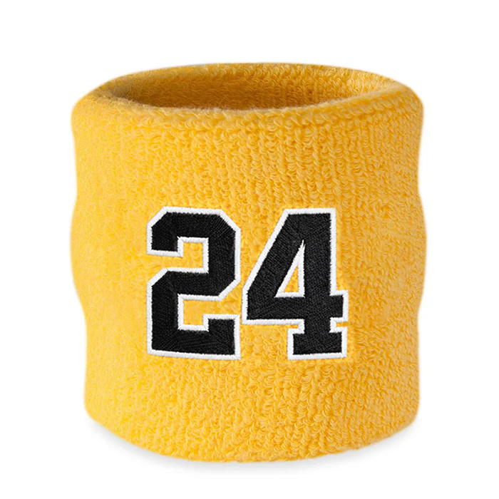 Personalized Embroidered Wrist Sweatbands | Add Your Logo or Player Number