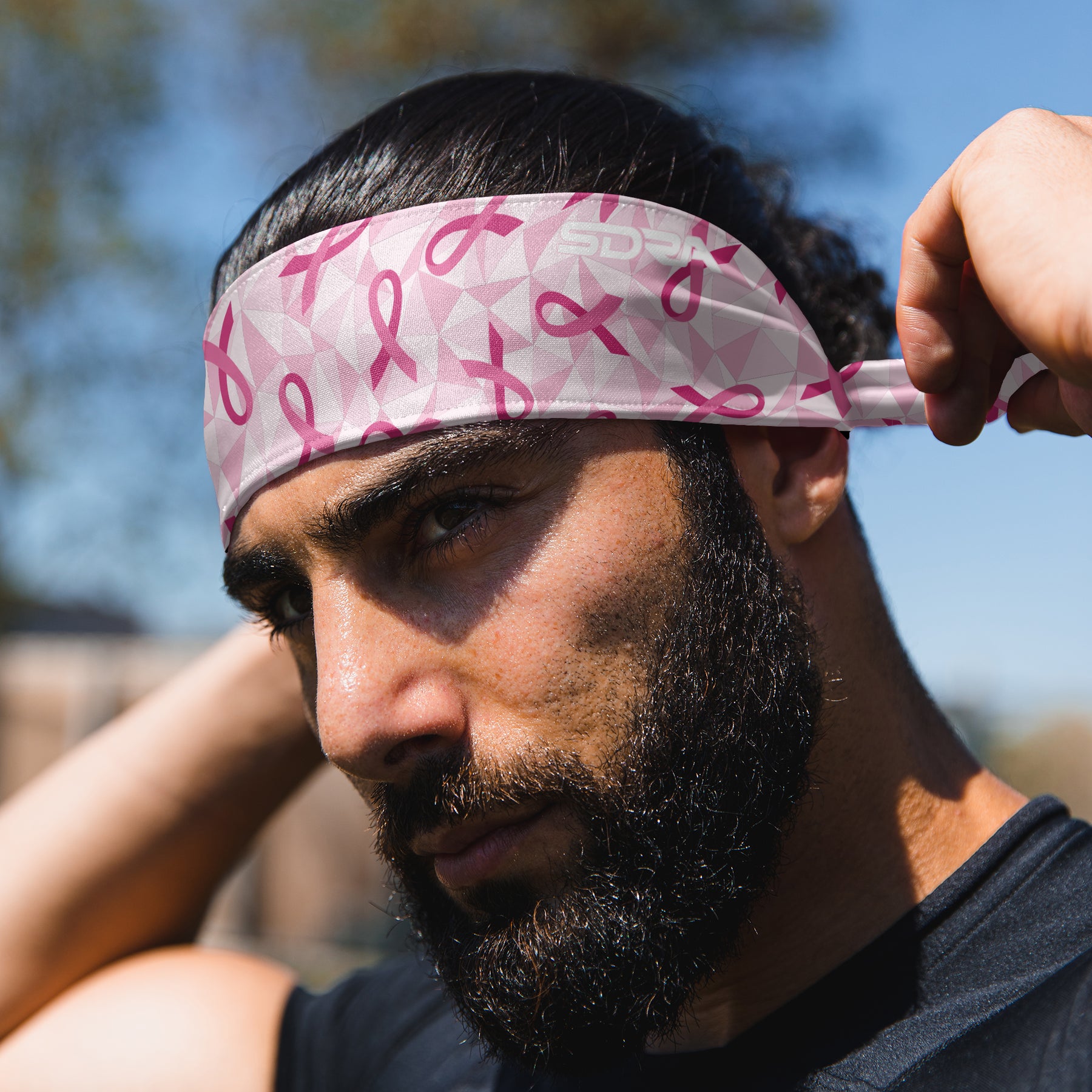 Pink Ribbon Headbands