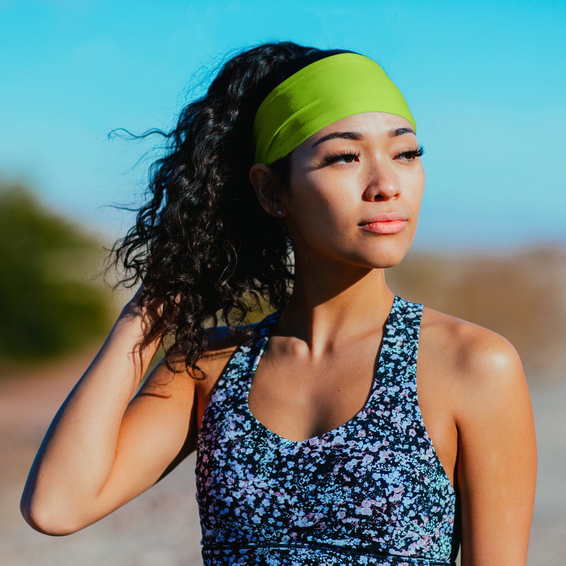 Solid Color Tapered Headband