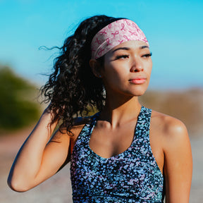 Pink Ribbon Headbands