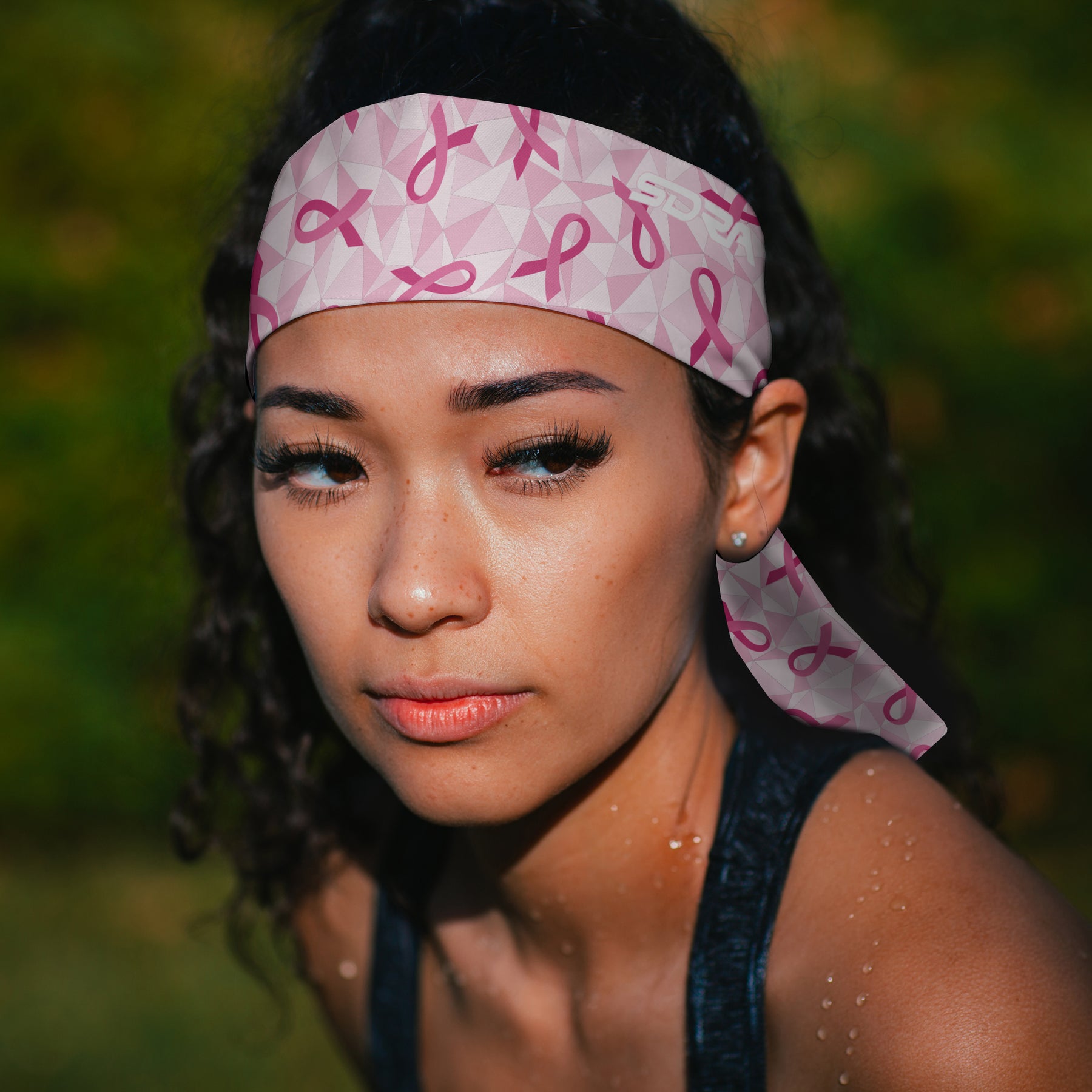 Pink Ribbon Headbands