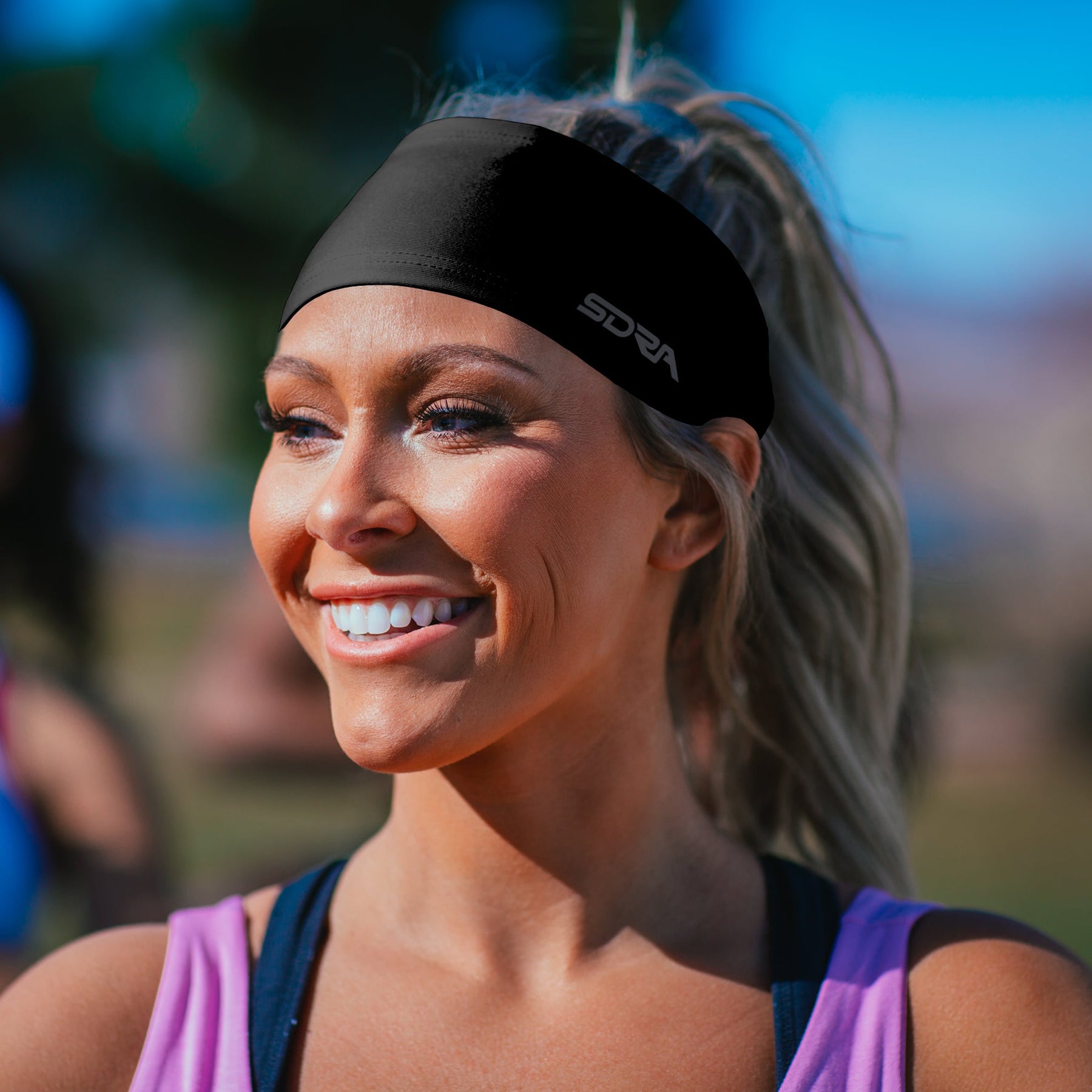 Solid Color Tapered Headband