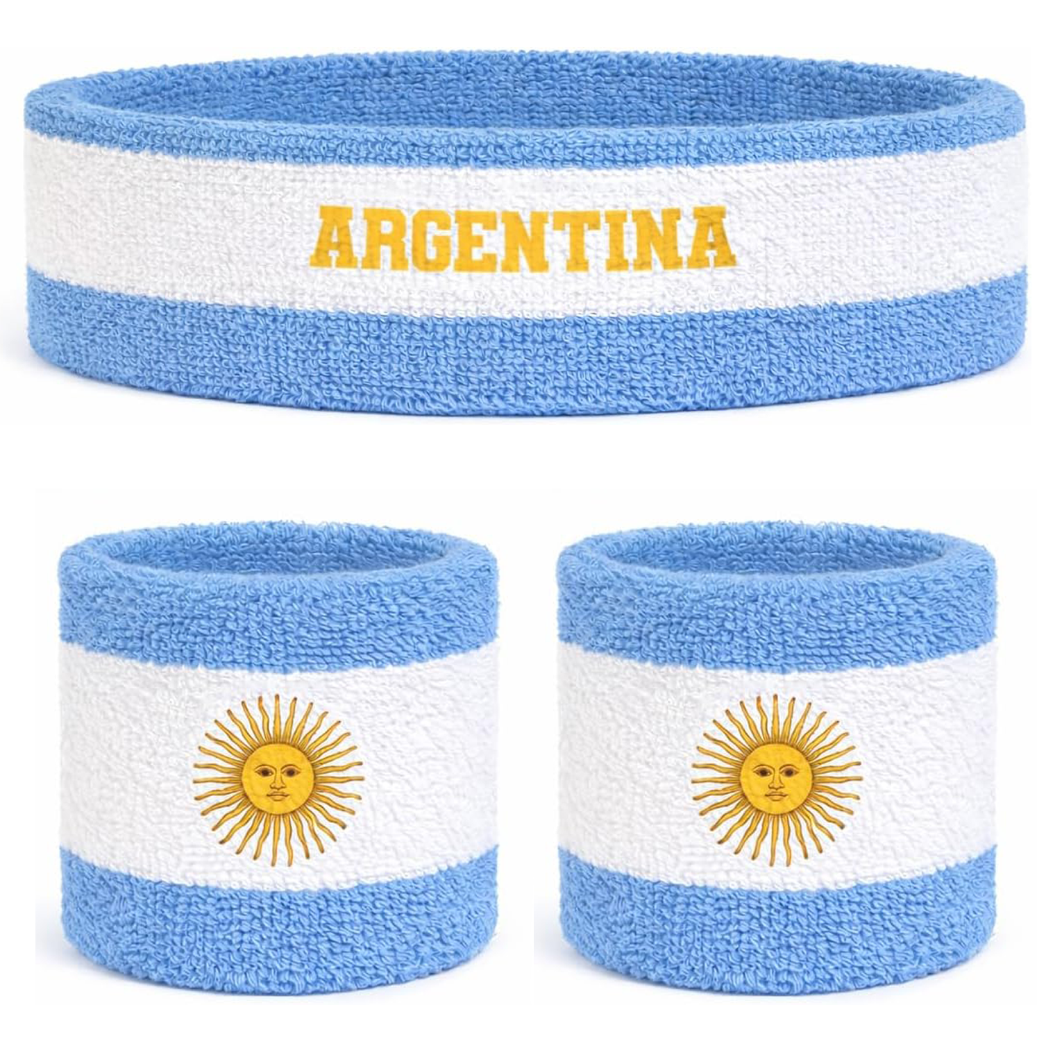 Suddora Country Sweatband Set