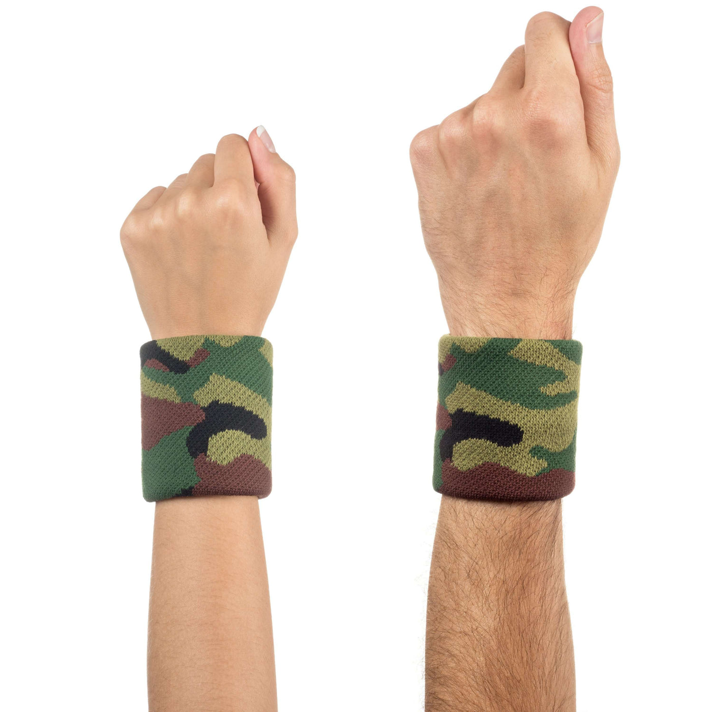 Camo Headband / Wristbands Set Camo Sweatband Set