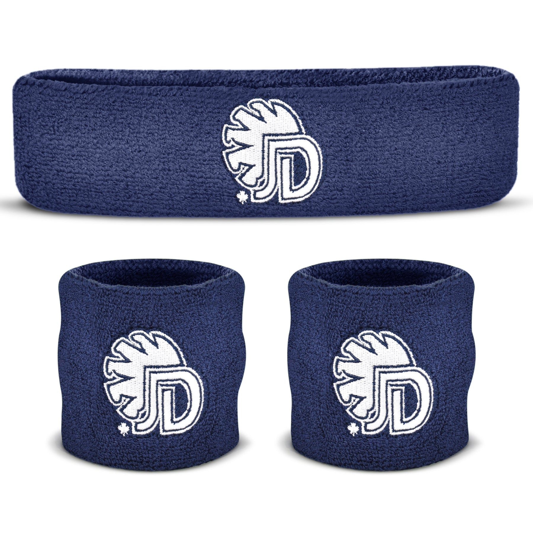 Custom Sweatband Sets (1 Headband and 2 Wristbands)