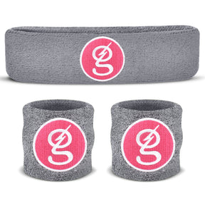 Custom Sweatband Sets (1 Headband and 2 Wristbands)